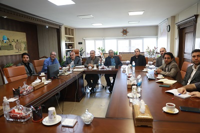 دیدار معاون مسکن و عمران شهری بنیاد مسکن با مدیرعامل شرکت بازآفرینی شهری ایران / بررسی طرح توجیهی زمین 9500 متری محله سیروس