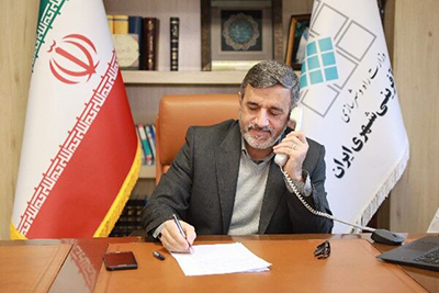 پاسخگویی تلفنی مدیرعامل شرکت بازآفرینی شهری ایران در دهه فجر به شهروندان 