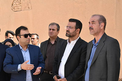 بازدید معاون وزیر راه و شهرسازی از محور تاریخی دامغان؛ تأکید بر ثبت جهانی مسجد تاریخانه