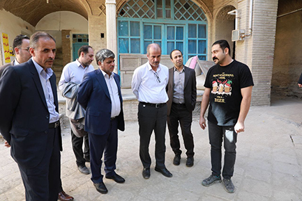 آلبوم تصویری بازدید از بافت ارزشمند و تاریخی بازار اراک