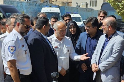 با حضور معاون وزیر راه و شهرسازی و دیگر مسئولان استانی؛ آغاز احداث پایگاه اورژانس در محله شهید نقاوت صالحیه در بافت فرسوده استان تهران